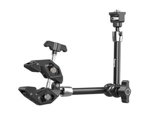 SMALLRIG Magic Arm Crab Claw Clamp, with Anti-Deflection Retractable Pin, 1.5kg Load Capacity for GoPro/for Insta360 / for DJI Action/for DSLR/for Light/for Monitor/for Phone- 5312