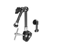 SMALLRIG Magic Arm with Super Clamp for Action Cameras, Camera Clamp Mount for GoPro Hero 13/12/11, for DJI Osmo Action 5 pro/4/3, for Insta360 Ace Pro 2, with 1/4" Screw for Monitor/LED Lights - 5605