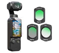 SMALLRIG Magnetic Filter Set for DJI Pocket 4/3 Mist/CPL + SP-4775 | Includes Black Mist, White Mist, CPL Multi-Coating Filter, and Screen Protector