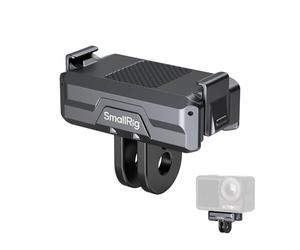 SMALLRIG Magnetic Mount Adapter for DJI OSMO 360/ Action 5/4/ 3 - Quick-Release Aluminum Base with 1/4" Thread & Foldable Connector for Tripods, Selfie Sticks, Vlogging Accessories - 3662B