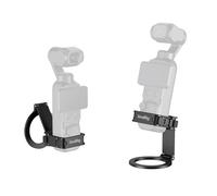SMALLRIG Magnetic Mount Stand Cage for DJI Osmo Pocket 4P/4/3, Aluminium Alloy Expansion Adapter with Bidirectional Quick Release Interface, Adjustable Magnetic Ring for Phone - 6004