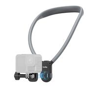 SMALLRIG Magnetic Neck Mount for Action Camera, Quick Release - 5126 | One-Click Button & Ergonomic Design, for DJI Action 4/5 Pro/6, for GoPro Hero 12/11/10/9, for Insta360 Ace Pro 2 - 5126