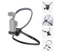 SMALLRIG Magnetic Neck Mount with Chest Strap for Action Camera Hands-Free POV Vlogging for DJI Osmo Pocket 3/OSMO 360/Action 4/5, for GoPro Hero 12/11/10/9, for Insta 360 X5/X4/X3/Ace Pro 2-5567