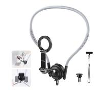 SMALLRIG Magnetic Phone Holder Action Cameras with Retractable Strap - 6676 | Hands-Free POV/Vlog Neck Mount for iPhone 18-12 Series & Android for DJI Action 6/5 Pro,for Insta360 Ace, for GoPro
