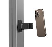 SMALLRIG Magnetic Phone Holder for Gym, Alloy Base with 360° Ball Head, Universal Phone Clamp Mount Suitable for iPhone 17/16/15/14/13/12 Series & Android Phones, Attach to Metal Surfaces - 5582