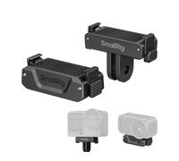 SMALLRIG Magnetic Quick-Release Adapter Mount for DJI Osmo Action 6 / Nano | 2 PCS with 2-Prong Mount & 1/4"-20 Threaded Hole, for Tripod/Selfie Stick - 5918B