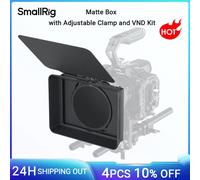SmallRig Matte Box w/ Adjustable Clamp and VND Kit for Mirrorless, Cinema Lenses