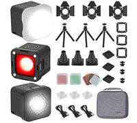 SMALLRIG Mini Cube Light Watreproof Light Kit LED Video Light (3 Pack) | Macro light with 8 Color Filters, Small Photography Light 5600K CRI95 for DSLR Action Camera - 3469