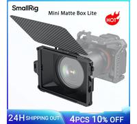 SmallRig Mini Matte Box Lite for Mirrorless DSLR Cameras Compatible with 52mm/55mm/58mm/62mm/67mm/72mm/77mm/82mm/86mm Lens 3575 Adapter Rings Kit