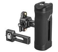 SMALLRIG Mini Side Handle with NATO Rail or 1/4''-20 Locating Screw, Ergonomic Camera Handle for Left or Right Hand, 30mm/1.2in Up and Down Adjustable, Built-in Cold Shoe & Threaded Hole - 5948