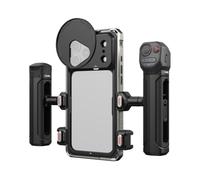 SMALLRIG Mobile Dual Handheld Kit Only for iPhone 18 Pro - 6902 | Professional Mobile Video Phone Cage with Wireless Control Handle, SR-MicroSlide Ecosystem,Recording & Live Streaming