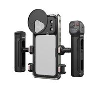 SMALLRIG Mobile Dual Handheld Kit Only for iPhone 18 Pro Max - 6903 | Professional Mobile Video Phone Cage with Wireless Control Handle, SR-MicroSlide Ecosystem,Recording & Live Streaming