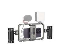 SMALLRIG Mobile Phone Video Rig, Aluminum Handheld Stabilizer - 4121 | for iPhone, for HUAWEI, Android; ideal for TikTok, YouTube live, Vlogging; Stable and Ergonomic