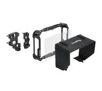 SMALLRIG Monitor Cage Kit for Atomos Ninja TX/TX GO, Built-in Multiple Expansion Interfaces, Equipped with Dedicated for HDMI & USB-C Cable Clamp, a Sun Hood, and a Screen Protector - 5708