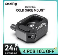 SMALLRIG Cold Shoe Mount Adapter with Safety Release and 1/4'' Screw for Camera Cages, Magic Arms and Camera Monitor Mounts - 2797