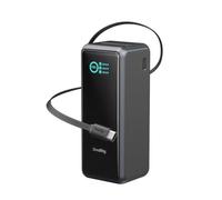 SMALLRIG Nano72 Power Bank for Camera, 20000mAh PD100W USB-C VMount Battery | Mini Portable Charger with Retractable Cable, Detachable V-Mount Plate & 1/4"-20 Thread, TFT Display for Camera Phone Laptop