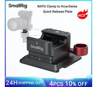 SmallRig NATO Clamp to Arca-Swiss Quick Release Plate, with NATO Clamp, Compatible with Tripods for Arca-Type -MD4857 MD4857