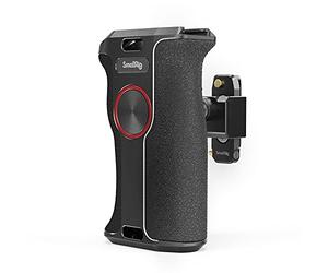SMALLRIG NATO Handle, Quick Release Grip, Rotating Push Button Side Handgrip for DLSR Camera Cage Kit, with Integrated NATO Rail (Left Side) - 3260