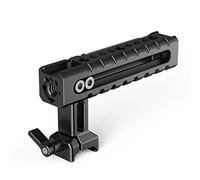 SMALLRIG NATO Top Handle with Handgrip Back and Forward Adjustable - 1955 | with Built-in Shoe Mounts for LED Light, Microphone, Monitor Mount