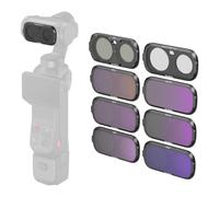 SMALLRIG ND & CPL & Black Diffusion Filters Kit for Insta360 Luna Ultra | 8 Pack - ND8, ND16, ND32, ND64, ND128, ND256, CPL, 1/4 Black Mist Filter, Multi-Coated HD Optical Glass - 6687