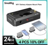 SmallRig NP-F Battery Advanced Adapter Mount Plate DC 7.4V 12V Dual Output USB-C Interface Bi-directional Input Output 36W 3168B Battery Plate