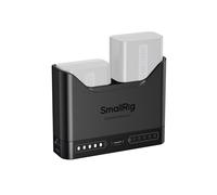 SMALLRIG NP-FW50 Battery Charger for Sony, 2h Dual Slot Camera Charger-5493 | With 11W USB-C Port, Full for Sony A6000 A6100 A6300 A6400 ZV-E10 A7 A7S A7R A7SII A7RII A5000 A5100 ILCE-QX1