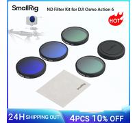 SmallRig Osmo Action 6 ND Filter Kit for DJI Osmo Action 6 with ND8 / ND16 / ND32 Filter & CPL Filter Silicone Lens Cover -5895