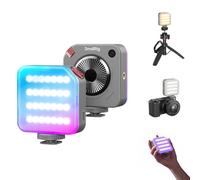 SMALLRIG P108 Neo Mini RGBWW Video Light, Portable Camera Light for Photography, Cold Shoe Light, CRI95+, 2500K-6500K, 1500mAh Battery, Fill Light Accessories for Content Creator, Nebula Gray - 5821