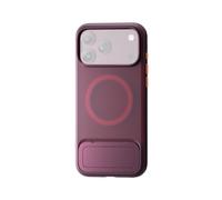 SMALLRIG Phone Case with Stand for iPhone 18 Pro Max / 17 Pro Max - 6589 | Dual-fold Stand for Grip or Vertical Prop, Magnetic Design for LED Light, All-Around Protection, Covered Buttons, Dark Cherry