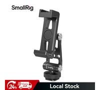 SmallRig Phone Support w/ Cold Shoe Mount,Cell Phone Mount Adapter for iPhone 15