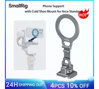 SmallRig 5339 Arca-Standard Phone Support with Cold Shoe Mount | ✅ 5 years warranty