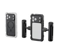 SMALLRIG Phone Video Cage Dual Handheld Kit for iPhone 17 Pro Max, Phone Rig w/Wireless Quick Release Side Handle, 17mm T-Mount Lens Backplate for Video Recording/YouTube/Live Streaming/Vlog - 5541