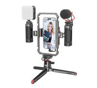 SMALLRIG Phone Video Rig Kit, Phone Cage for Filming - 3384D