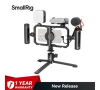 SmallRig All-in-One Video Kit For Smartphone Creators with Audio and Lighting System Full Quick Pro Edition 4704 | ✅ 5 years warranty