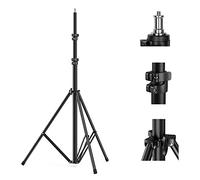 SMALLRIG Photography Light Stand 110"/9.2ft/280cm, Air-Cushioned Aluminum Photo Video Tripod Stand with 1/4" Screw for Softbox, Studio Light, Reflector and Ring Light, Max Load 8kg, RA-S280-3736