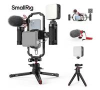 SmallRig Phone Video Rig Kit for iPhone, Smartphone/Camera, Phone Stabilizer Rig