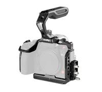 SMALLRIG Protective Cage Kit for Panasonic S1R II w/Top Handle-5503 | Includes Top Handle, Cable Clamp, Arca-Swiss QR Plate, Cold Shoe Mount, and Strap Slots