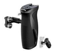 SMALLRIG Push-Button Rotating Side Handle with 1/4"-20 Screws, for Left and Right Hand, 360° Rotatable Side Handle with Anti-Slip Silicone, Max. Load 15Kg - 5194