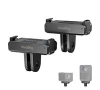 SMALLRIG QR Mount 2-Pack for DJI Osmo/Action w/2-Prong-5813 | Adapter Support with 2-Prong Mount for Magic Arm, Selfie Stick, Crab Clamp, and Neck Mount