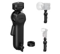 SMALLRIG Quick Adjustment Light Stand Adapter, One-button 180° Pitch Adjustment, 3kg Load Capacity, for COB Video Light/Camera/Phone Clips, for On-Camera Flash - 5181