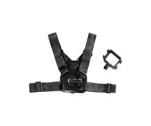SMALLRIG Quick Release Action Camera Chest Mount with Adjustable Harness Strap, Safety Lock, for DJI OSMO Pocket 4 3/Action 6/5 Pro/4/3, for GoPro 13/12/11, for Insta360 Ace Pro 2, for AKASO - 6050