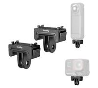 SMALLRIG Quick Release Mount Adapter for Insta360 X6 /X5/X4 Air/Ace Pro | for Insta360 Ace Pro 2/Ace Pro/Ace, Adapter with 2 Prong Mount for Tripods, Selfie Sticks, Vlogging Accessories (2 PCS)- 6303