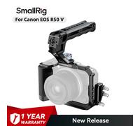 SmallRig R50 V Camera Cage for Canon R50V, Full Cage with Silicone Grip