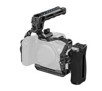 SMALLRIG R6 Mark III Camera Cage Kit for Canon R6 Mark II with Top Handle, Side Handle and Cable Clamp, HawkLock Dual NATO Rails, Quick Plate for Arca, Support Handheld and Low-Angle Shooting - 5956