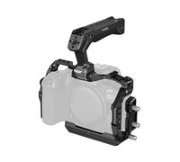 SMALLRIG R6 Mark III HawkLock Camera Cage Kit for Canon R6 Mark III / R6 Mark II, Full Cage with HawkLock Top Handle, Cable Clamp for HDMI, Built-in Quick Release Plate for Arca - 5957