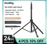 SmallRig RA-S200 Light Stand Adjustable Height 56-200cm Load 4kg with Ball Head Lightweight and Portable for COB /Panel Light Light Stand