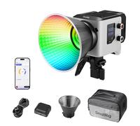 SMALLRIG RC 220C RGB COB LED Video Light Bowens Mount, 200W 36000 Full-Color Video Light 2700-10000K, CRI97+/TLCI98+, Support Wireless Power Supply, App Control, for Photography and Photo Studio -5099