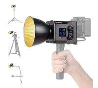 SMALLRIG RC 60B COB Video Light with 3400mAh Built-in Battery and Quick Charge Type-C PD, Portable Two-Tone COB Video Light, Continuous Output Light RC 60B Lite Edition - 4518