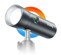 SMALLRIG RGB LED Photography Flashlight, 7500mAh Aluminum Alloy Patterned Ambient light, 4 Color Fill Light with 20 Patterned Light Filters, Perfect for Photo, Content Creation Accessorie RF10C 4634