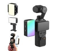 SMALLRIG RGBWW LED Video Light for DJI Osmo Pocket 4P/4/3, Video Light with 650mAh Battery, CCT & RGB Mode 2700K-6500K, 360° Adjustments, for Selfie Vlog Recording, Content Creators Photographer-5745